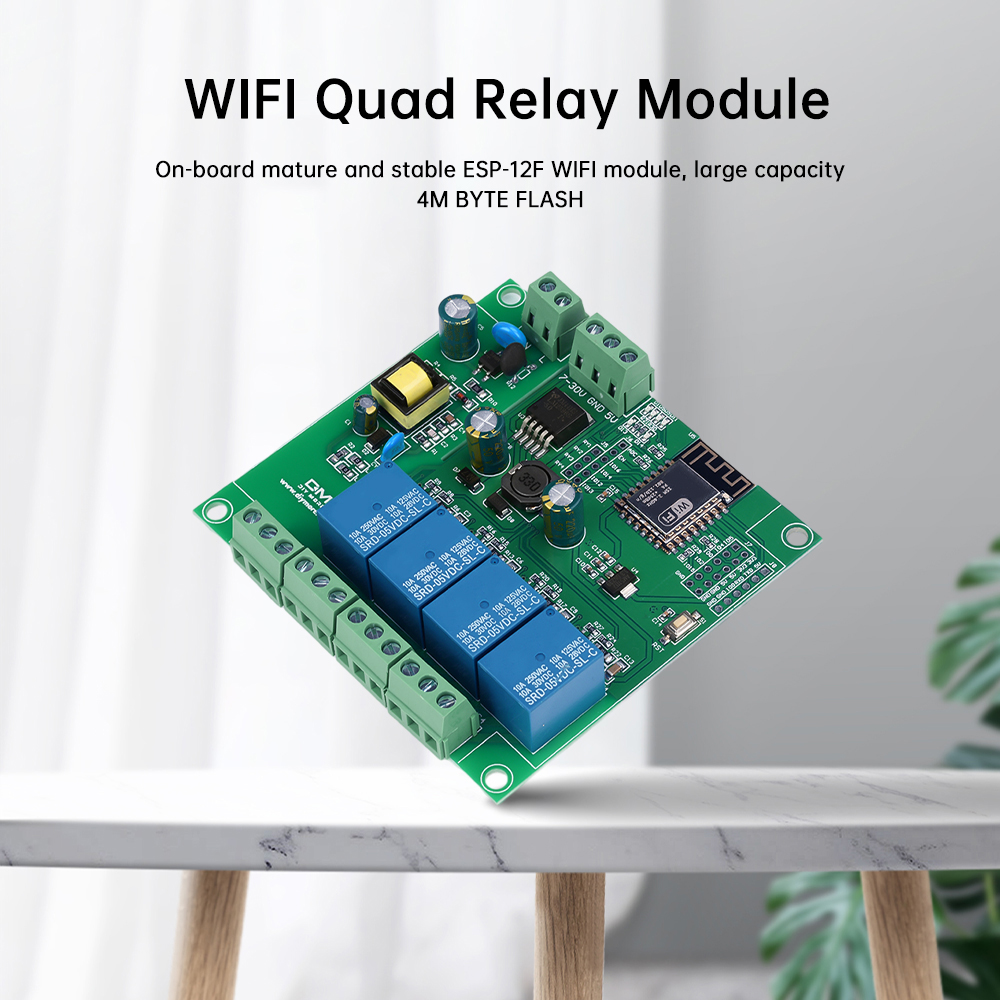 Esp8266 Relay Module - 릴레이 모듈 WiFi 4채널 ESP8266 개발