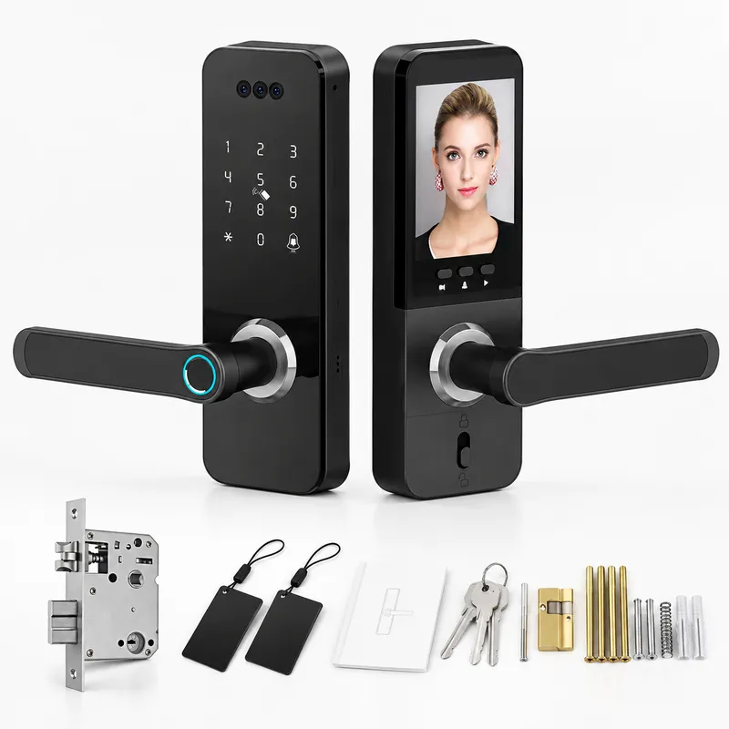 Smart Door Lock Wifi - 가정용 얼굴 인식 잠금 장치, 고양이
