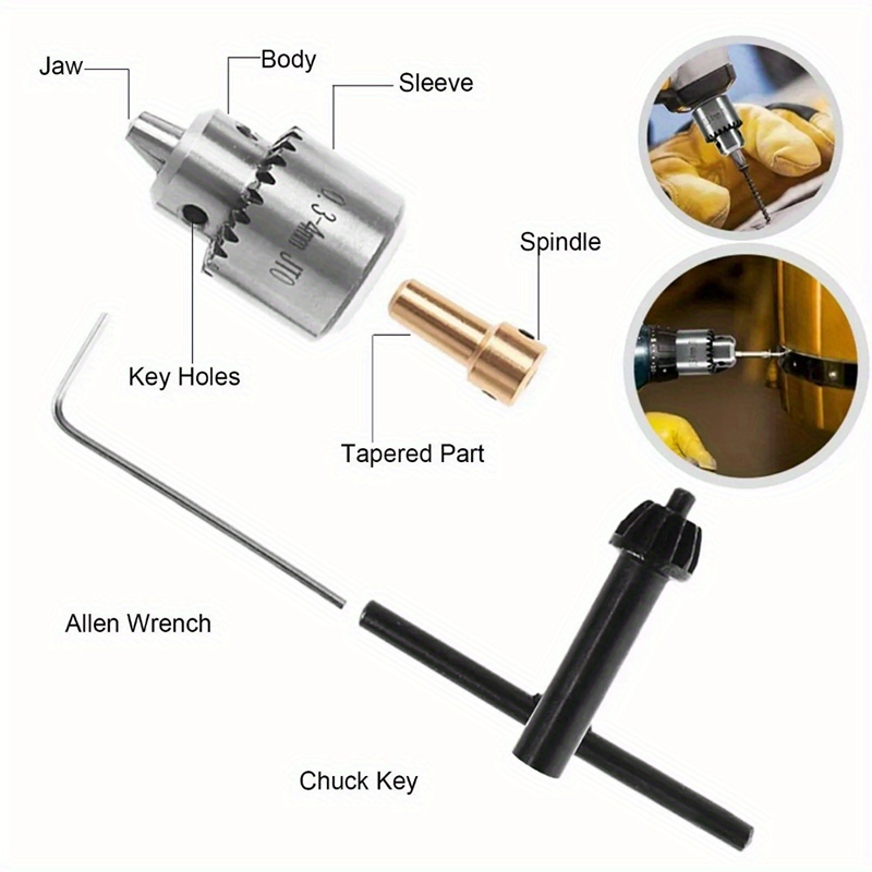4 개/대 범용 정밀 금속 키 제어 척 키트 0.3-4 - Microcontroller Kit 리뷰 및 가격