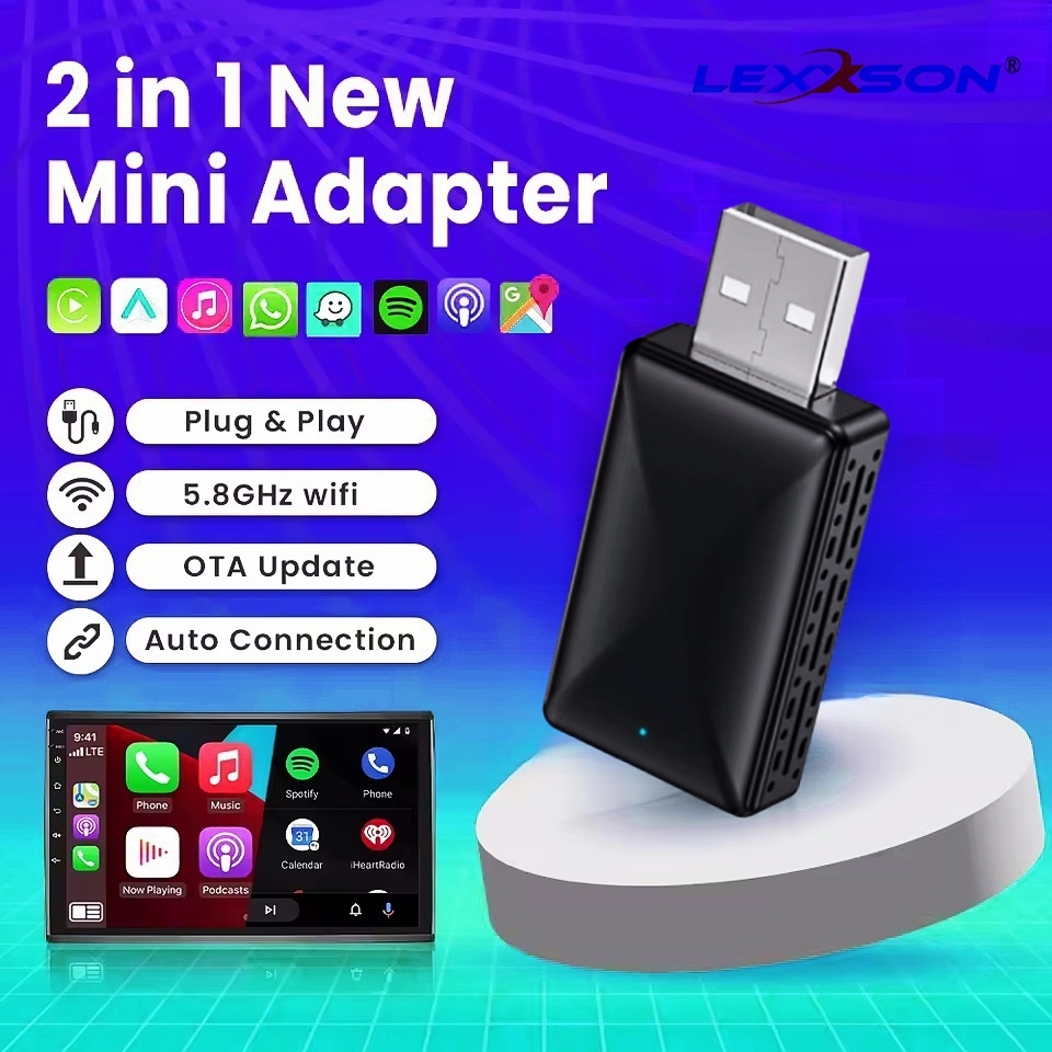2 in 1 AI 박스 미니 어댑터 유선에서 무선으로  - Wifi Smart Plug 리뷰 및 가격