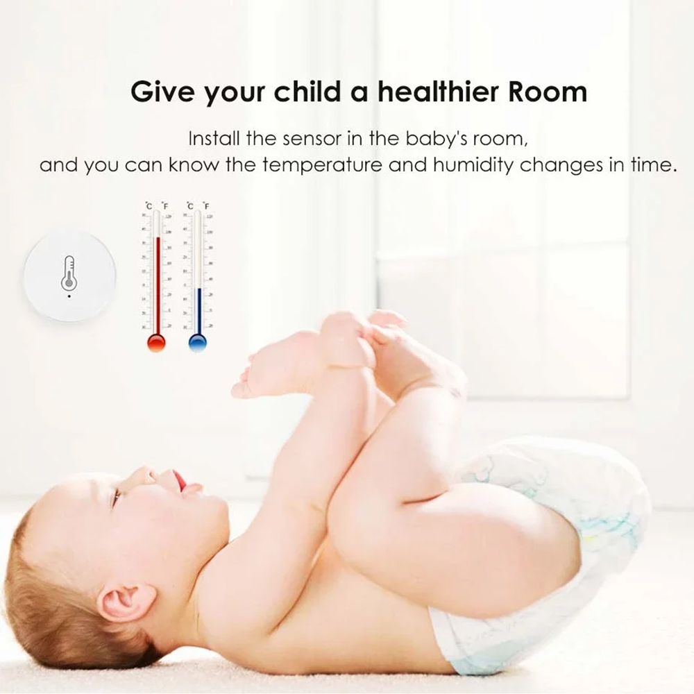 Tuya 스마트 Zigbee 온도 및 습도 센서 App - Smart Home Automation Kit 리뷰 및 가격