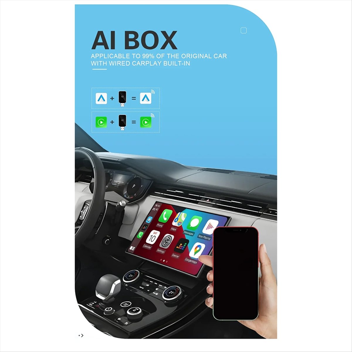 무선 CarPlay 안드로이드 오토 무선 어댑터에 적합 - Wifi Smart Plug 리뷰 및 가격