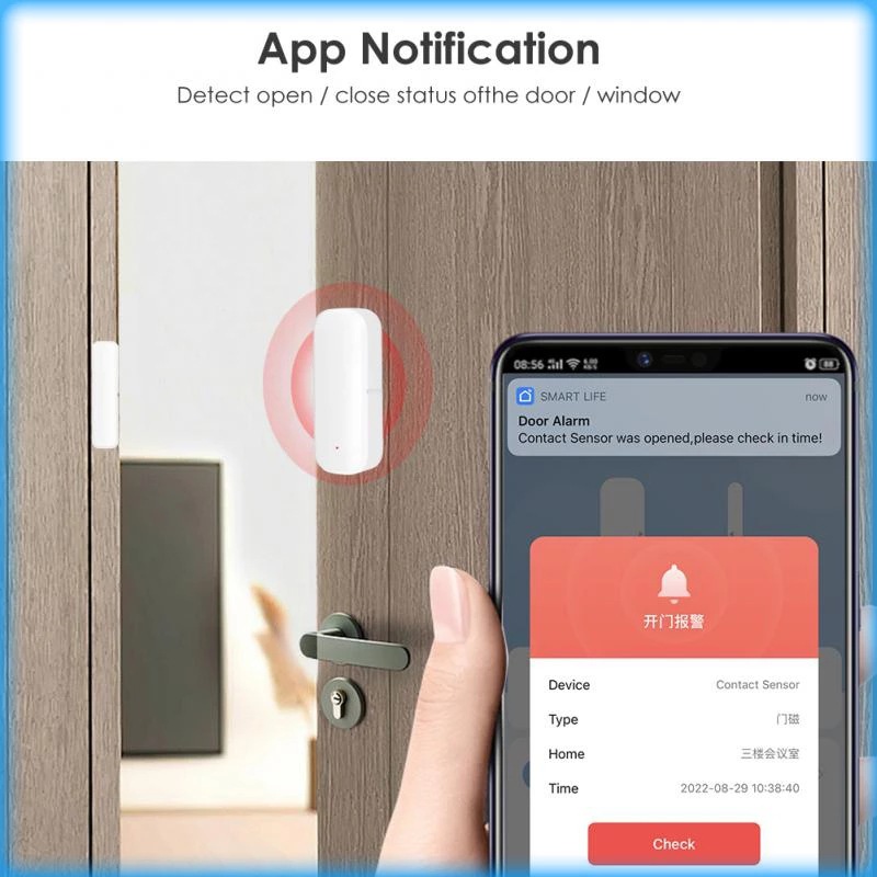 Tuya Wi-Fi 스마트 도어 및 창문 센서(자기 스 - Smart Home Automation Kit 리뷰 및 가격