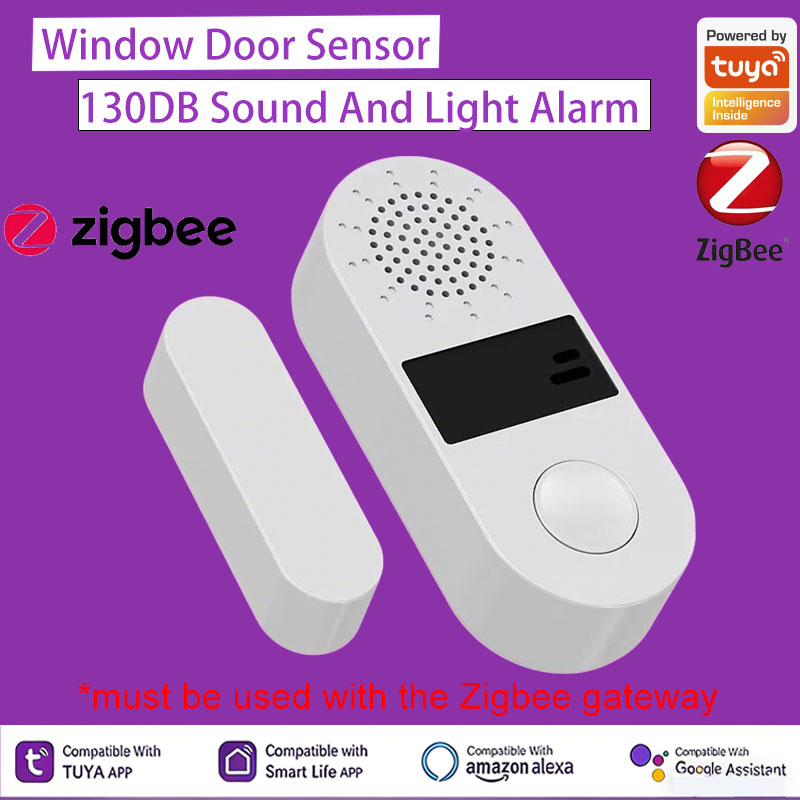 Tuya Zigbee 무선 도어 윈도우 접촉 센서 13 - Smart Home Automation Kit 리뷰 및 가격