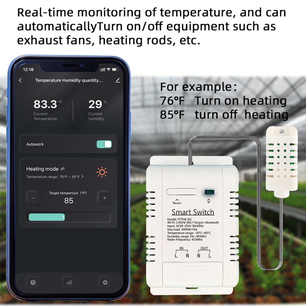 WiFi TH-16 스위치 Tuya 무선 제어, 전력  - Wifi Thermostat 리뷰 및 가격