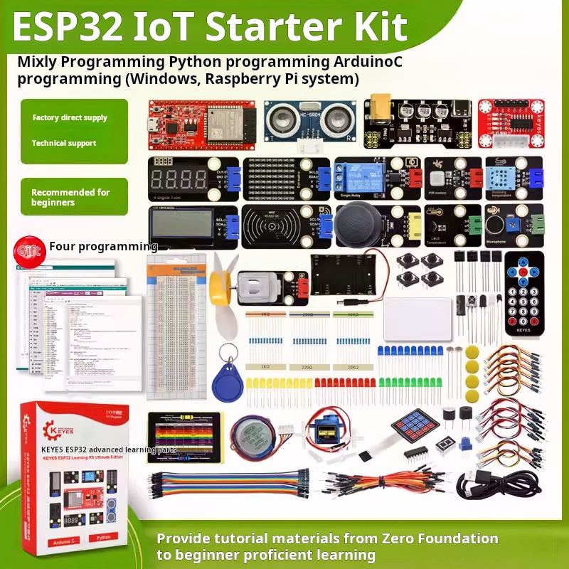 ESP-32 개발 보드 ESP32 IoT 초보자 학습  - Iot Kit Beginner 리뷰 및 가격