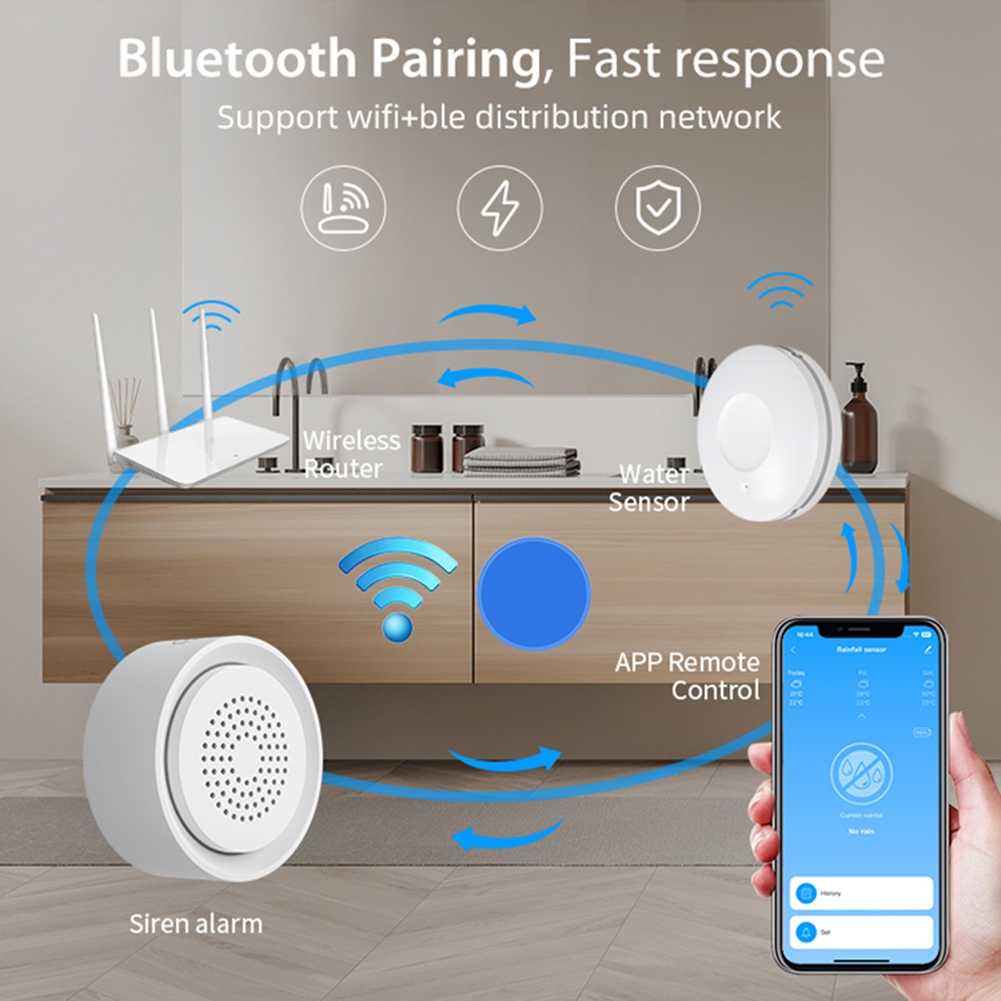 PHILE-홈 오토메이션 Wifi 누수 감지 센서 사이 - Smart Home Automation Kit 리뷰 및 가격