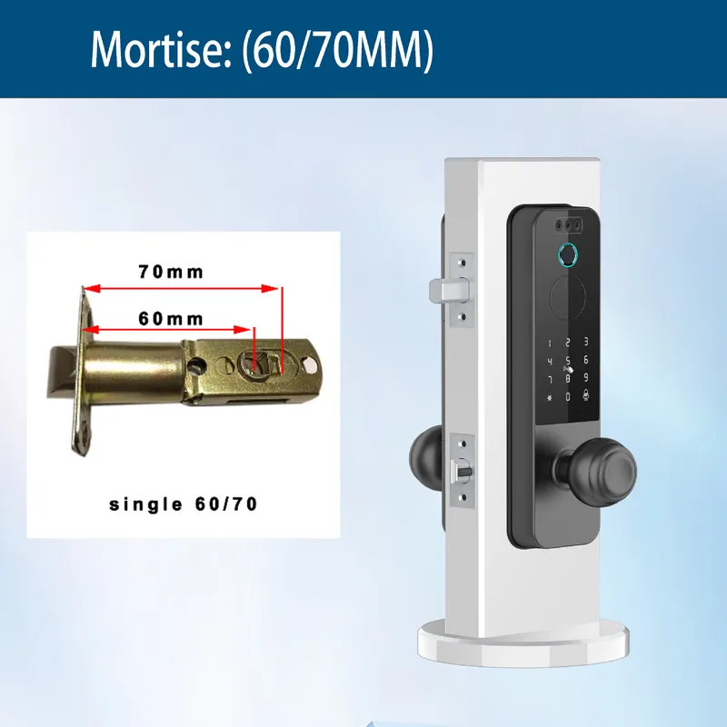 국경을 초월하는 디자인의 나무 문 잠금장치, 얼굴 인식 - Smart Door Lock Wifi 리뷰 및 가격