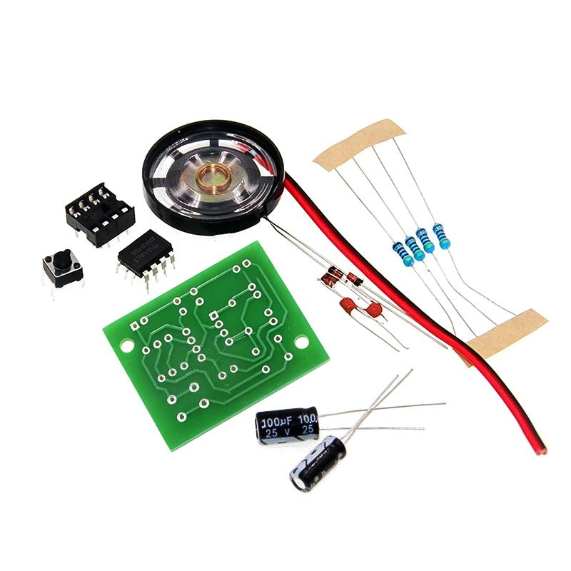 NE555 도어벨 DIY 납땜 연습 키트 듀얼 톤 딩동 - Electronics Project Kit 리뷰 및 가격