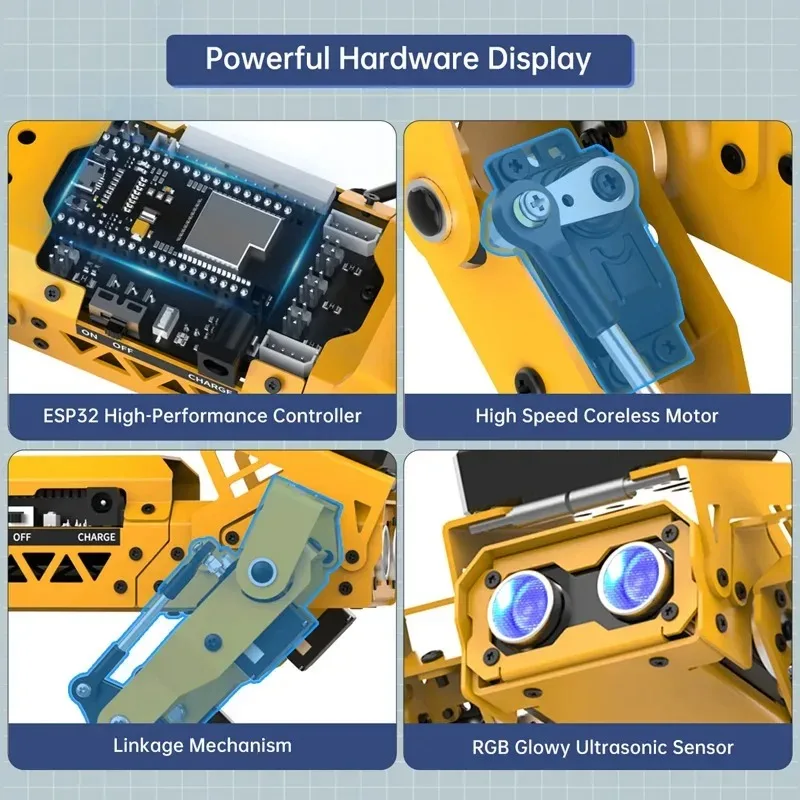 하이원더 메크독 AI 로봇 강아지, ESP32, 8축  - Sensor Kit Arduino 리뷰 및 가격