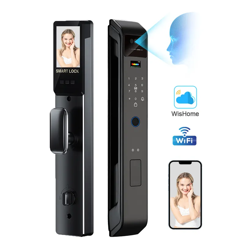 엔리케 위시홈 3D 얼굴 지문 인식 와이파이 스마트 도 - Smart Door Lock Wifi 리뷰 및 가격