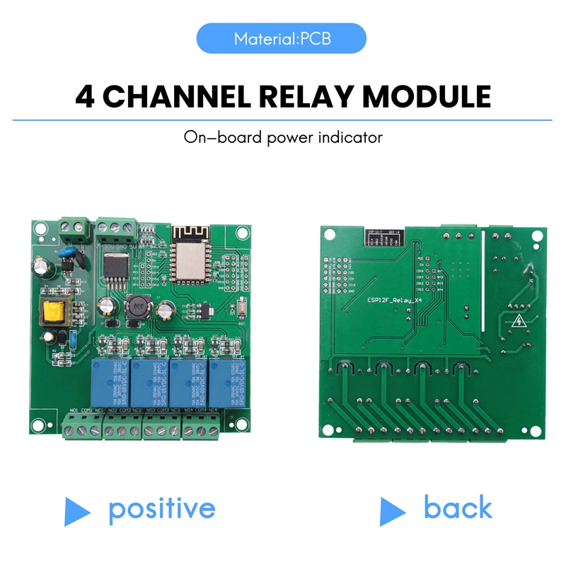 ESP8266 무선 WIFI 4채널 릴레이 모듈 ESP - Esp8266 Relay Module 리뷰 및 가격