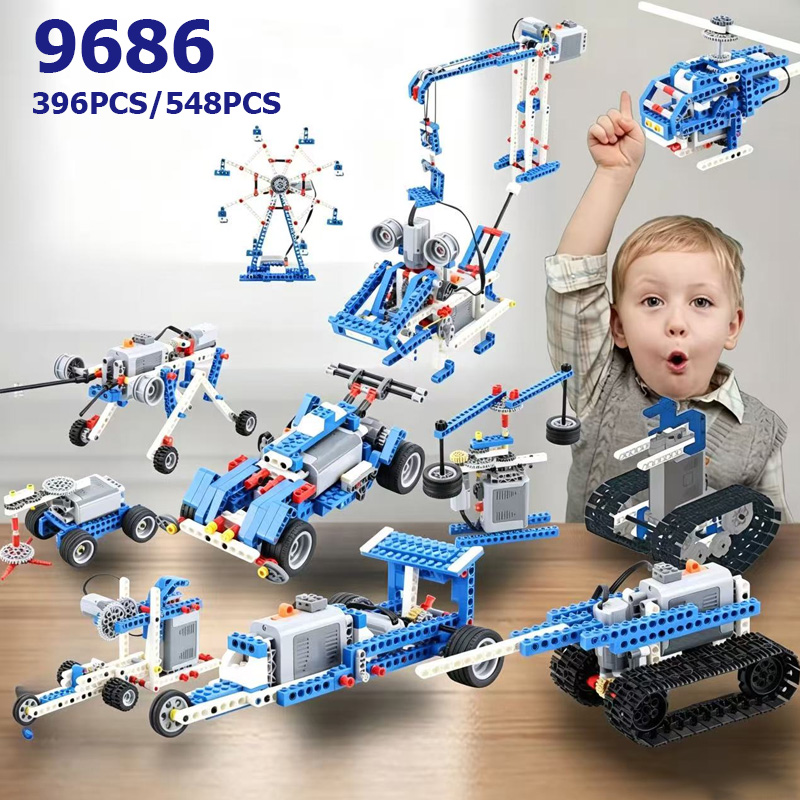 9686 STEM 교육용 세트 기술 간단 모터 구동 블 - Stem Robotics Kit 리뷰 및 가격