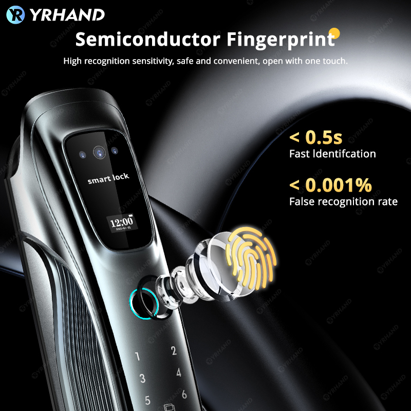 스마트 도어락 3D 얼굴인식 손바닥정맥 지문인식 WiF - Smart Door Lock Wifi 리뷰 및 가격