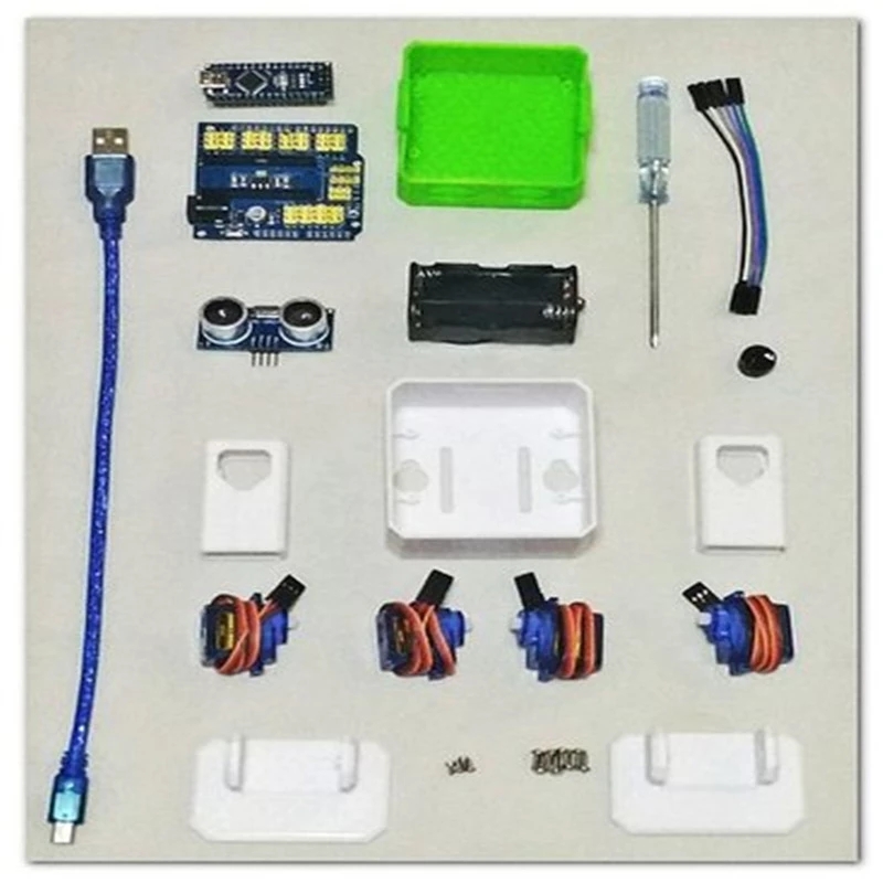 3D 프린팅으로 제작된 이족 보행 로봇 키트, 초음파  - Sensor Kit Arduino 리뷰 및 가격